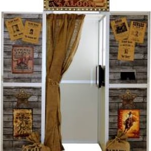 The stunning Wild West Saloon Bar Booth