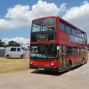 Regional Transport Shrewsbury Shropshire DLA273 Y473UGC on shuttle service for event at Weston Park