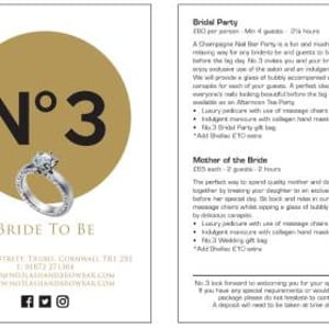 Bride to Be Packages