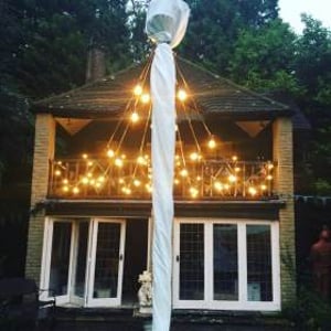 Festoon Lighting Private Wedding 