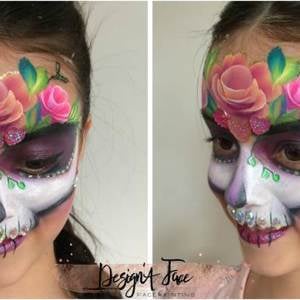 Girly skull design - Design'a Face