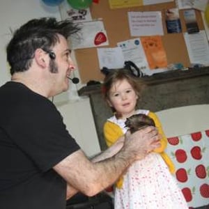 Bugfest party with a snail