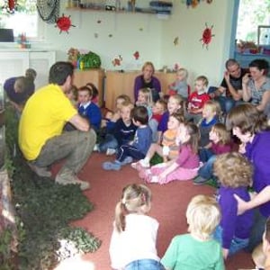 Bugfest pre-school with parents