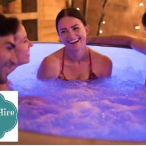 Paris:  4-6 adult capacity with built in remote controlled led lights