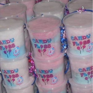 candy floss tubs