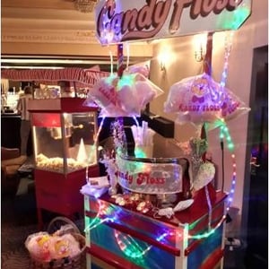 candy floss events, candy floss and popcorn stall
