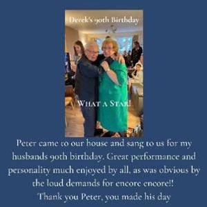 Derek's 90th Birthday