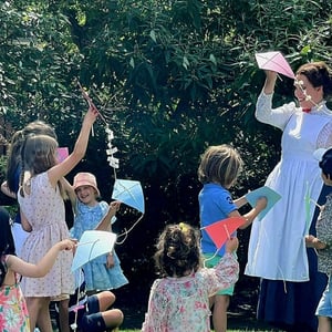 Kites in Paddington Green