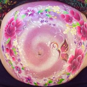 Baby Bump Painting