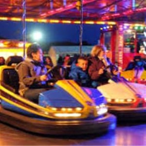 bumpers cars by carnival