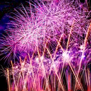 Professional firework artists…