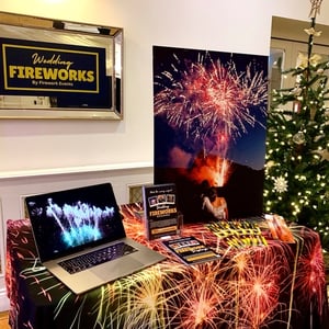 Firework Events Wedding Fair Stand