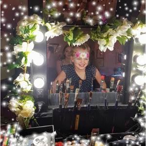 ulie glitter bar wedding flower girl mirror