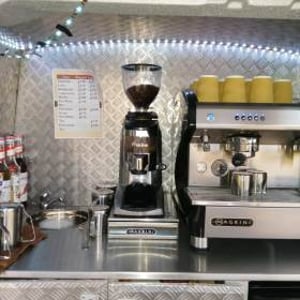 Coffee van - ready for the show