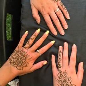 Friends designs at a company summer event