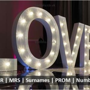 LED LOVE Letters | MR | MRS | Surnames
