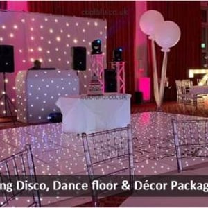 White Wedding DJ & Decor Packages