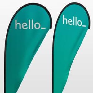 Teardrop Flags - Beach Flags