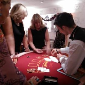 Counting up the winnings!