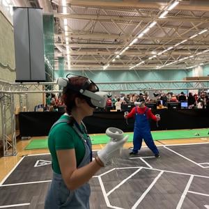 Next Generation Laser Tag Arena with Free Roam VR