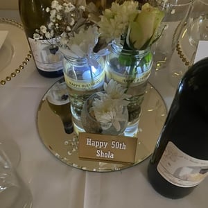 Personalised Centrepieces 