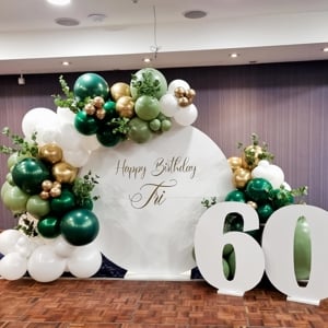 60 birthday balloons Guildford Hotel