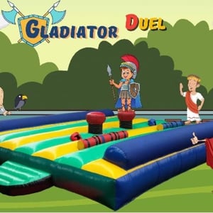 Inflatable Gladiator Duel adult