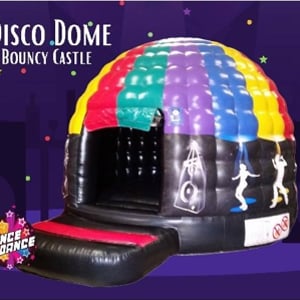 Disco Dome Bouncy Castle for kids