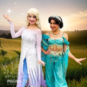 The Ice Queen and the Magic Carpet Princess