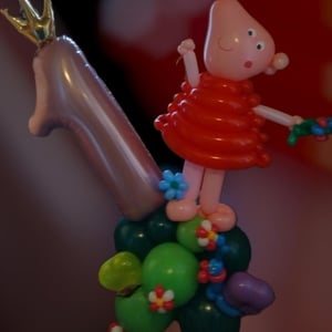 Peppa pig centre piece 