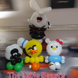 Two sided table centerpieces 