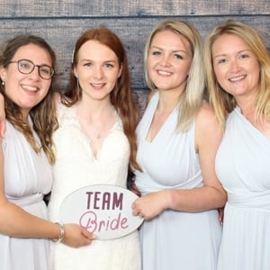 Redditch Photobooth Bride and Bridesmaids