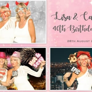 Redditch Photobooth 40th Birthday