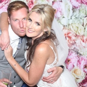 Redditch Photobooth Flower Backdrop