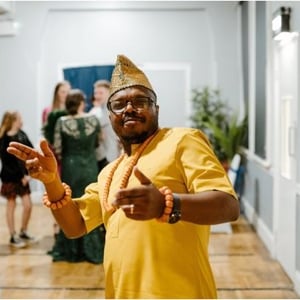 Joe in action in Sheffield