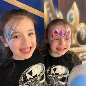 Sweet Seahorse and Unicorn in Magical Pinks and Purples