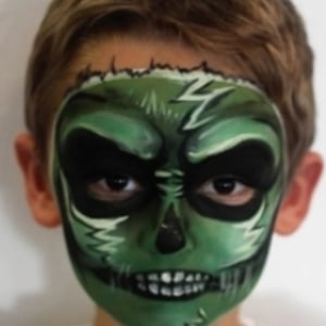 Little Zombie Monster in Menacing Greens : )