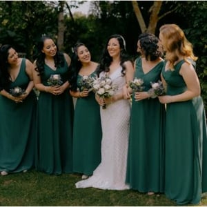 Bride with Bridesmaids