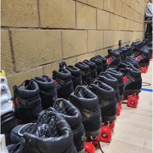Some of our quality skates designed for the rental market 