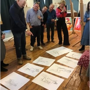 a 50th party in Hadlegh