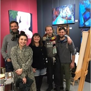 private gallery birthday party