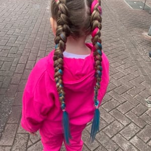 Festival Hair Dutch Braid