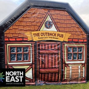 Inflatable pub hire