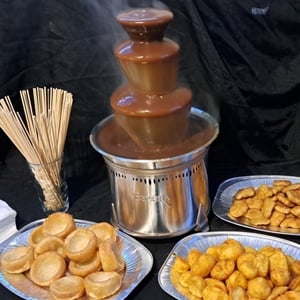 Gravy fountain hire