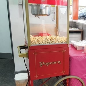 Popcorn machine hire