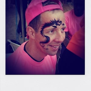 Face Paint Polaroid 4