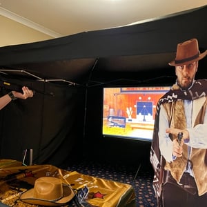 Laser Shooting Gallery