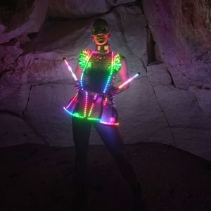 Led light costume