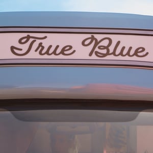 True blue