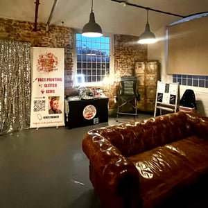 Glitter Studio Set up 